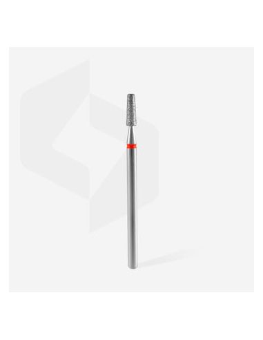 Fraise diamant "cône tronqué", rouge, diamètre 2,5 mm / longueur de la partie de travail 8 mm (divisible par 10)