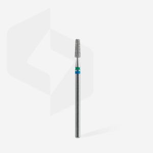 Fraises diamantées DUO « Cône » bleu-vert, diamètre 2,5 mm, partie active 8 mm