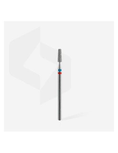 Fraises diamantées DUO « Cône » rouge-bleu, diamètre 2,5 mm, partie active 8 mm
