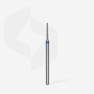 Fraise diamant "aiguille", bleu, diamètre 1 mm / longueur de la partie de travail 10 mm (divisible par 10)