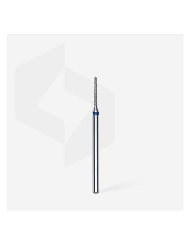 Fraise diamant "aiguille", bleu, diamètre 1 mm / longueur de la partie de travail 10 mm (divisible par 10)