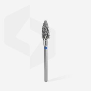 Fraise en carbure de tungstène cône bleue EXPERT diamètre 6 mm /14 mm