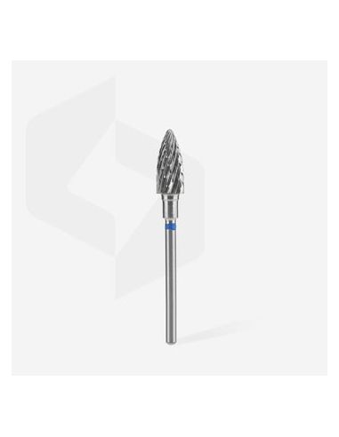 Fraise en carbure de tungstène cône bleue EXPERT diamètre 6 mm /14 mm