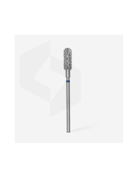 Fraise en carbure de tungstène"cylindre arrondi", bleu, diamètre 5 mm / longueur de la partie de travail 13 mm