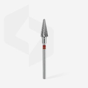 Fraise en carbure de tungstène pour gaucher cône rouge EXPERT diamètre 6 mm /14 mm