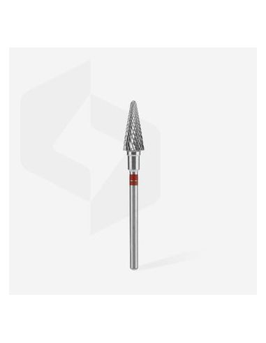 Fraise en carbure de tungstène pour gaucher cône rouge EXPERT diamètre 6 mm /14 mm