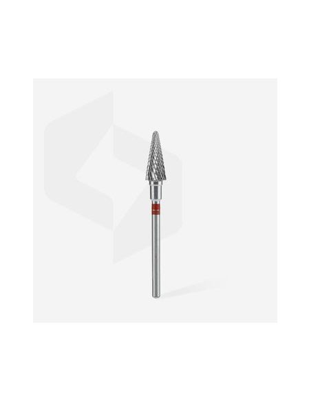 Fraise en carbure de tungstène pour gaucher cône rouge EXPERT diamètre 6 mm /14 mm