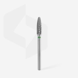 Fraise en carbure de tungstène maïs verte EXPERT diamètre 4 mm /14 mm