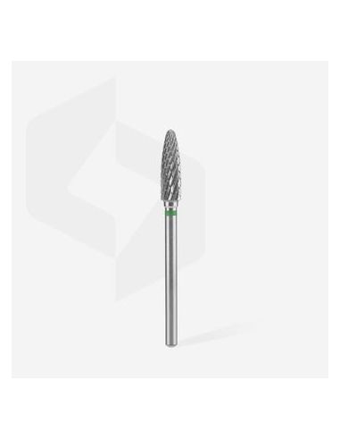 Fraise en carbure de tungstène maïs verte EXPERT diamètre 4 mm /14 mm