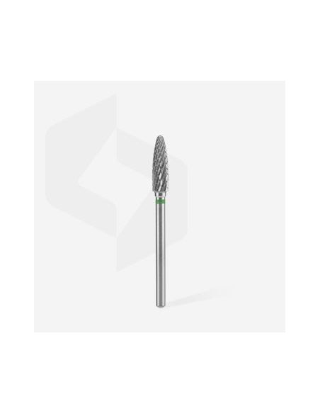 Fraise en carbure de tungstène maïs verte EXPERT diamètre 4 mm /14 mm