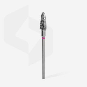 Fraise en carbure de tungstène "maïs", violet, diamètre 5 mm / longueur de la partie de travail 13 mm