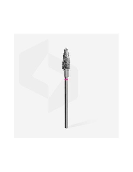 Fraise en carbure de tungstène "maïs", violet, diamètre 5 mm / longueur de la partie de travail 13 mm