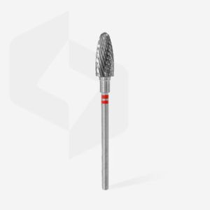 Fraise Gaucher en carbure de tungstène"Maïs" Rouge diamètre : 6.0 mm, 14 mm (1 pièce)