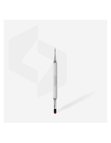 Pinceau double embout Exclusive pour gel 11 mm / liner 12 mm