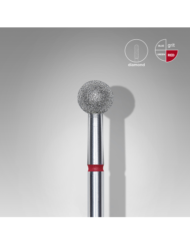 Fraise diamant “boule”,rouge,...