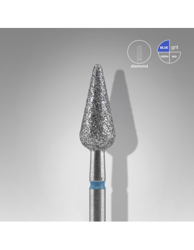 Fraise diamanté "Tulipe" Bleu...
