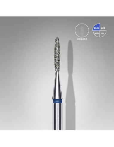 Fraise diamant  "flame", bleu,...