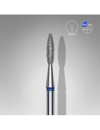 Fraise diamant  "flame", bleu,...