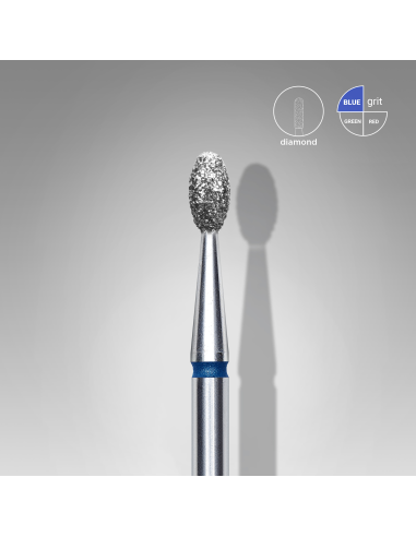 Fraise diamantée « Olive » bleue,...