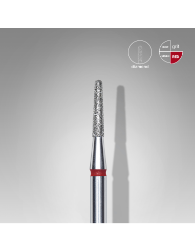 Fraise diamant "cône tronqué", rouge,...