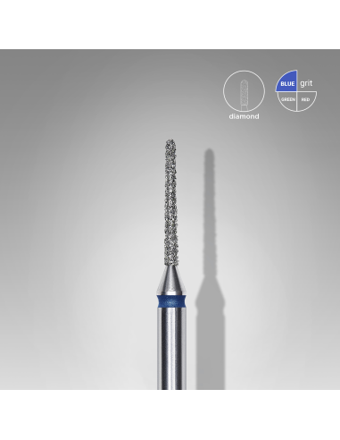 Fraise diamant "aiguille", bleu,...