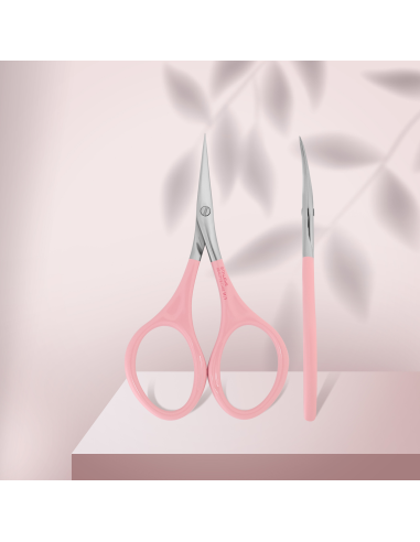 Ciseaux à cuticules rose BEAUTY &...