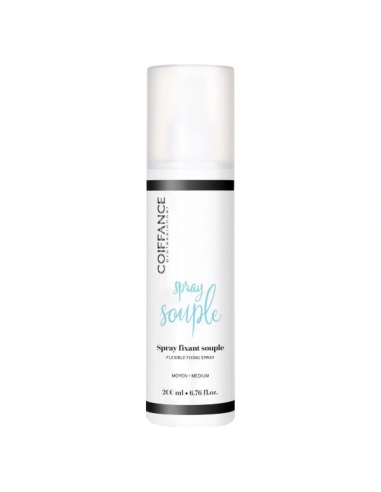 Spray fixant souple