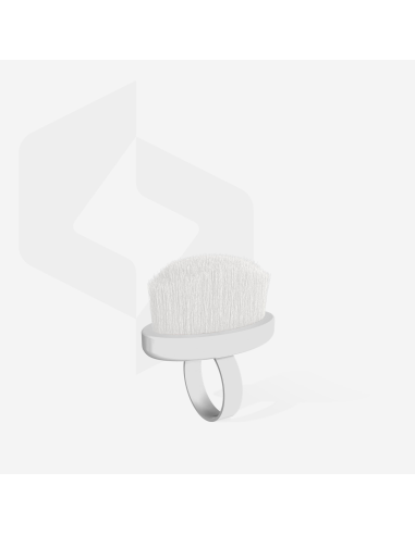 Mini Anneau-brosse manucure pour...