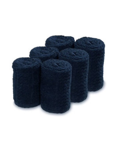 Serviettes De Coton Vapeur Noir