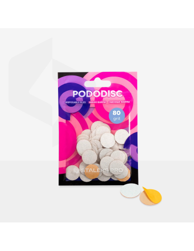 Pack de recharge de limes PODODISC 80 GRIT