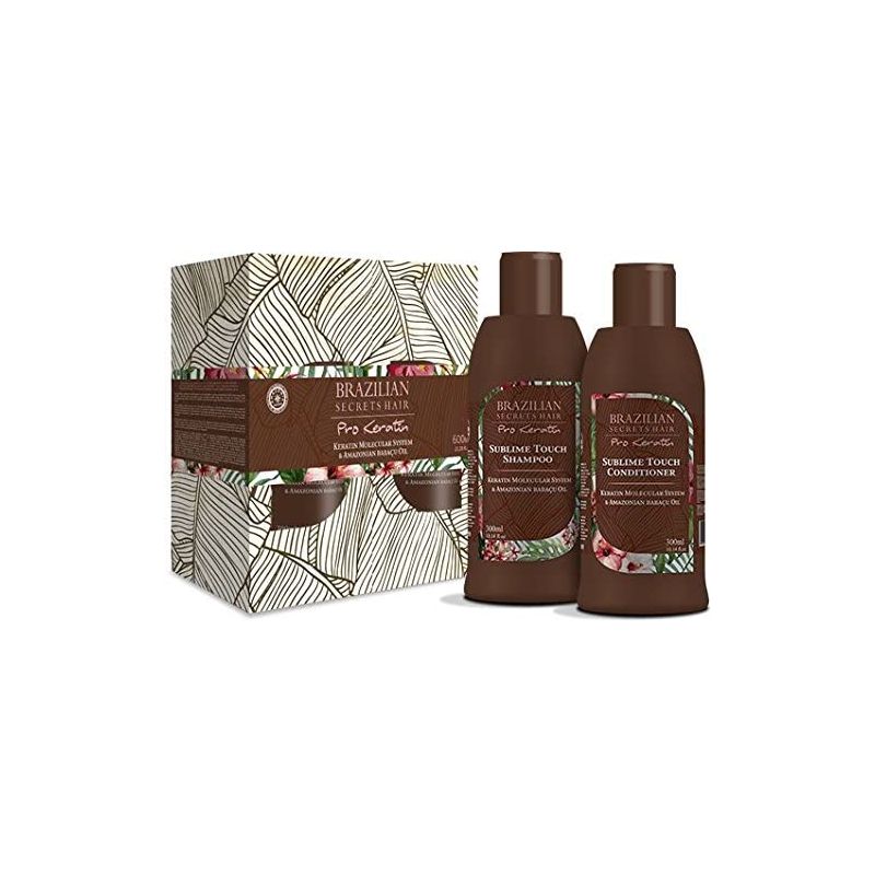 BRAZILIAN SECRETS HAIR - Kit Sublime Touch (2x300ml) - Pro Keratin / 600ML