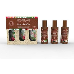 Kit lissage Brésilien Brazilian Secrets Hair Pro Keratin 360ml