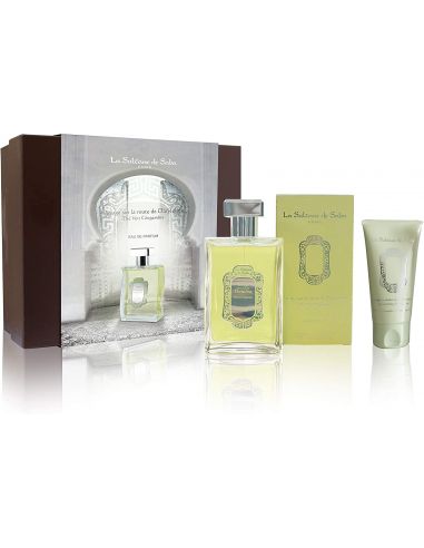 Coffret Eau de parfum 100ml + Crème mains Thé Vert, Gingembre - Voyage sur la route de Darjeeling