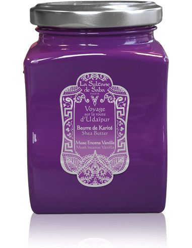 Beurre de Karité Musc, encens, Vanille - Voyage sur la route d'Udaîpur