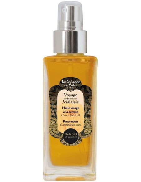 Huile visage à la carotte