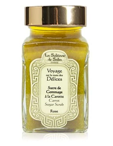 Sucre de Gommage visage Carotte & Rose