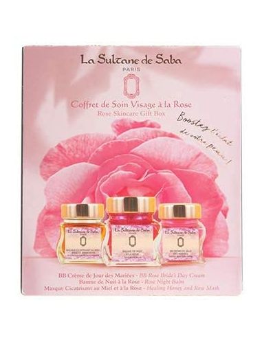 Coffret Soin Visage à la Rose