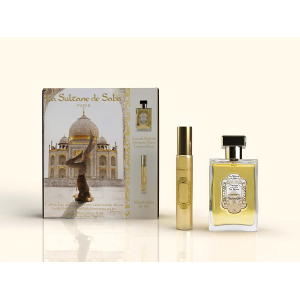 Coffret Eau de parfum 50ml + spray 10mlMusc, encens, Rose - Voyage sur la route de Taj Palace