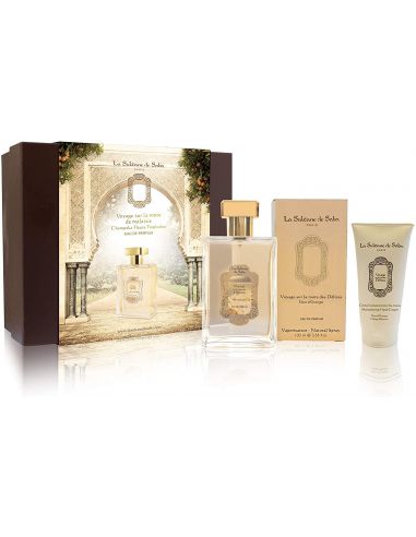 Coffret Eau de parfum 100ml + Crème mains Fleur d'oranger - Voyage sur la route des délices