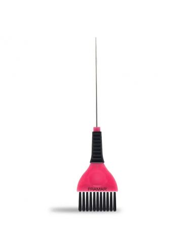 Pinceau de coloration aiguille rose Pinceau de coloration aiguille rose