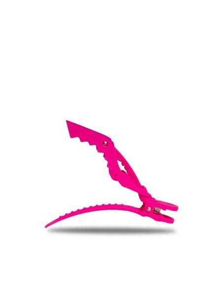 Lot de 4 pinces sépare-mèches roses