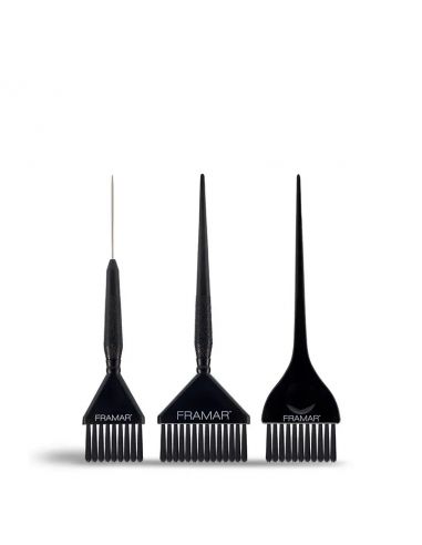 Lot de 3 princeaux noirs