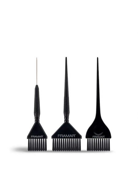 Lot de 3 princeaux noirs