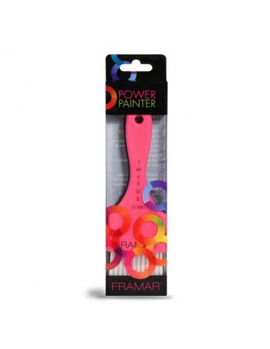 Lot de 2 pinceaux Power painter noir et rose