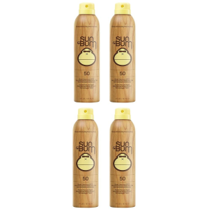 Sun Bum Original SPF 50 Sunscreen Spray X4