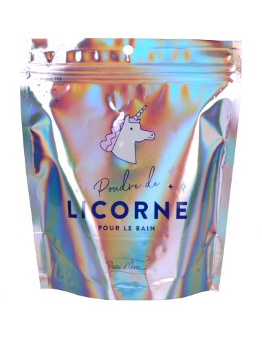 Sachet poudre de bain - Licorne + Bijou