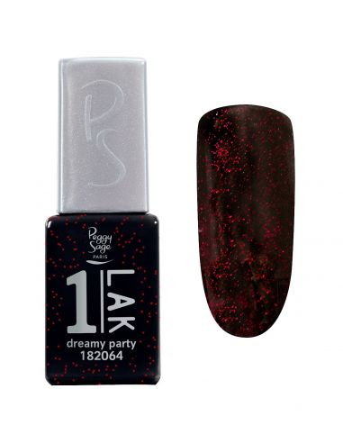 1-LAK vernis semi-permanent pailleté