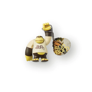 Lucky bum figure