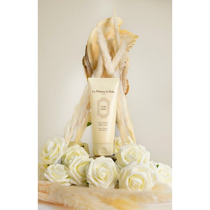 Lait Corporel Fleur d'Oranger - Voyage sur la route des délices