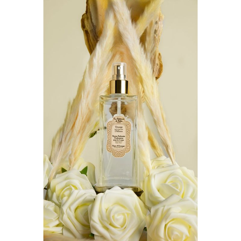 Brume parfumée hydratante Fleur d'Oranger - Voyage sur la route des délices